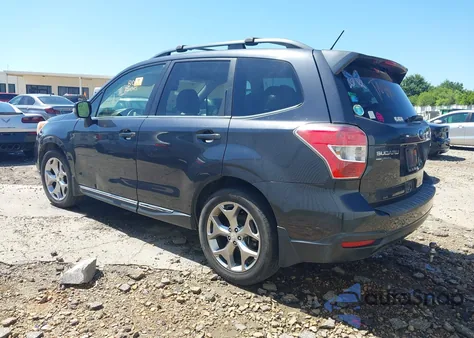 2015 Subaru Forester 2.5I Touring из США, поврежденный, VIN JF2SJAUC4FH422719
